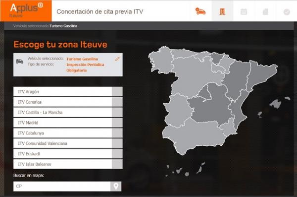 como pedir cita previa online para la itv en applus 6088 paso 3 600 | Frotas Turbo