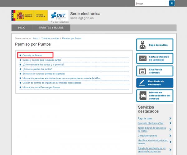 como saber cuantos puntos tengo en el carnet de conducir 7603 paso 2 600 | Frotas Turbo